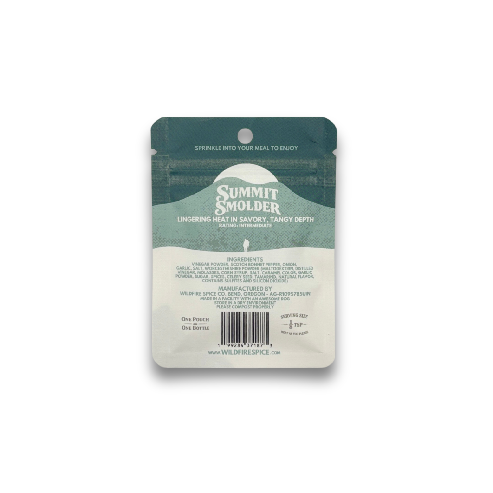 Summit Smolder | Powdered Hot Sauce for Backpacking