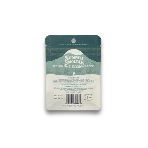 Summit Smolder | Powdered Hot Sauce for Backpacking