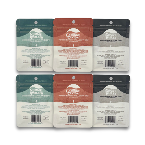 The Thru-Hiker Pack | 6 Powdered Hot Sauces for Backpacking