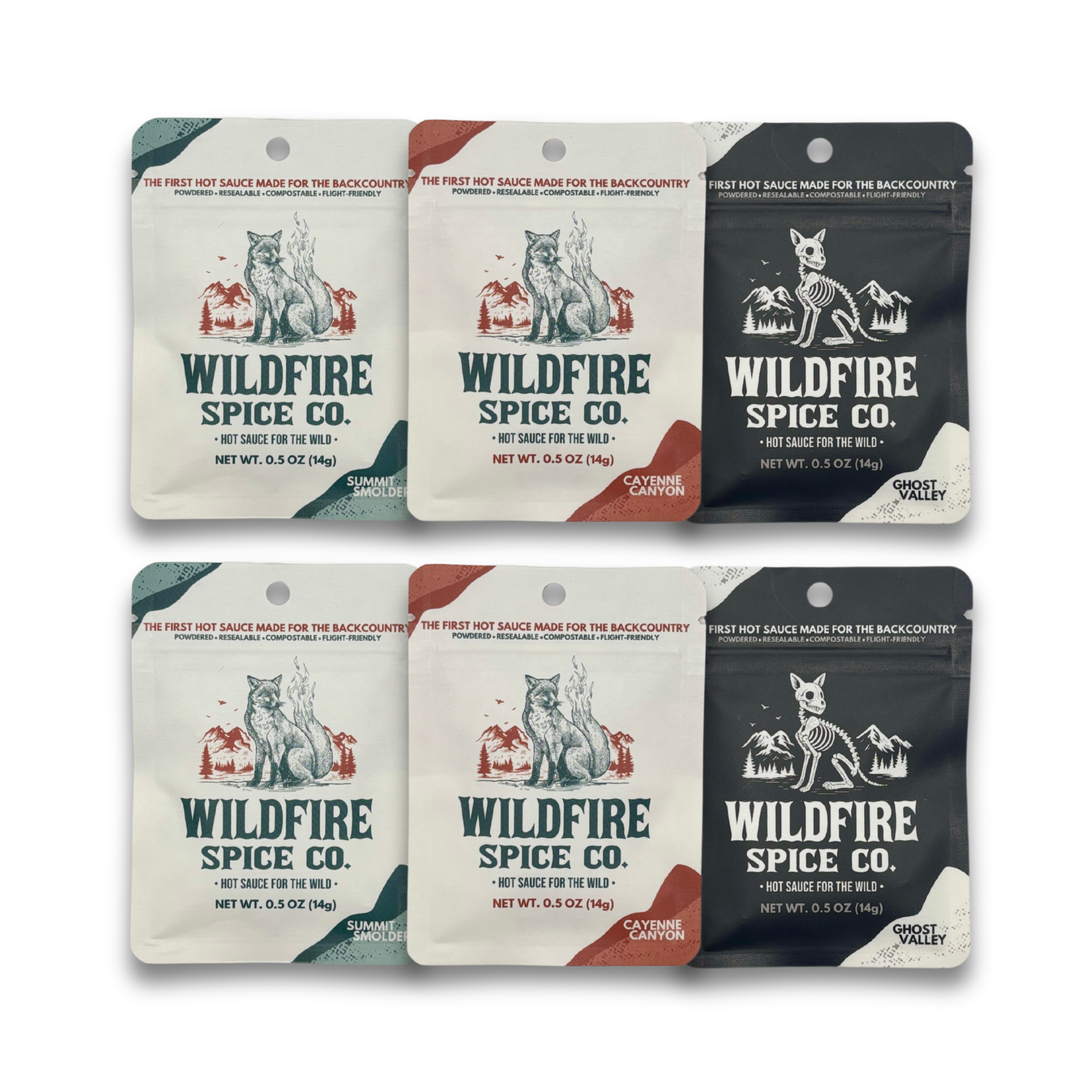 The Thru-Hiker Pack | 6 Powdered Hot Sauces for Backpacking